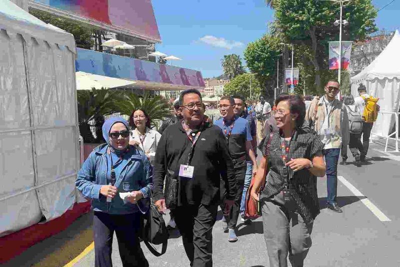 Wagub Rano ke Prancis, Kenalkan Jakarta Sebagai Kota Sinema di Festival Film Cannes 