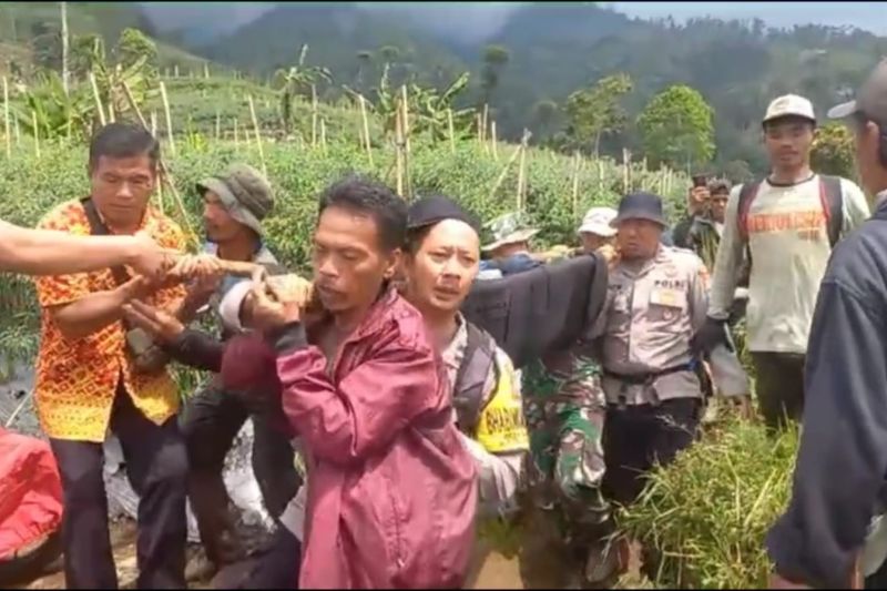 Elang Guntur pendaki yang hilang di Gunung Cikuray berhasil selamat