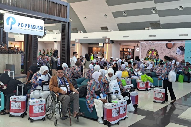 Manajemen Pengelola Bandara Sentani Menyatakan Melayani 106 Calon Haji Jayapura