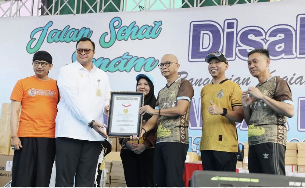 Pagelaran Gerak dan Lagu Penyandang Disabilitas Terbanyak Pecahkan Rekor MURI