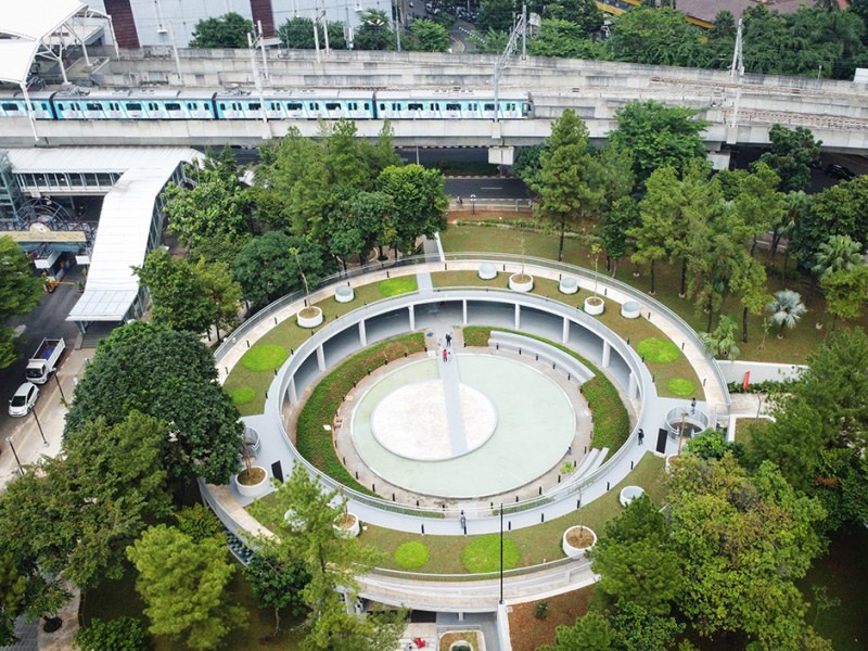 Pemprov Gelar Pencanangan HUT ke-489 Jakarta di Taman Literasi