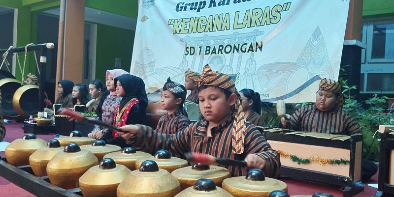 SD Negeri di Kudus Lestarikan Budaya Jawa dengan Buka Ekstra Karawitan