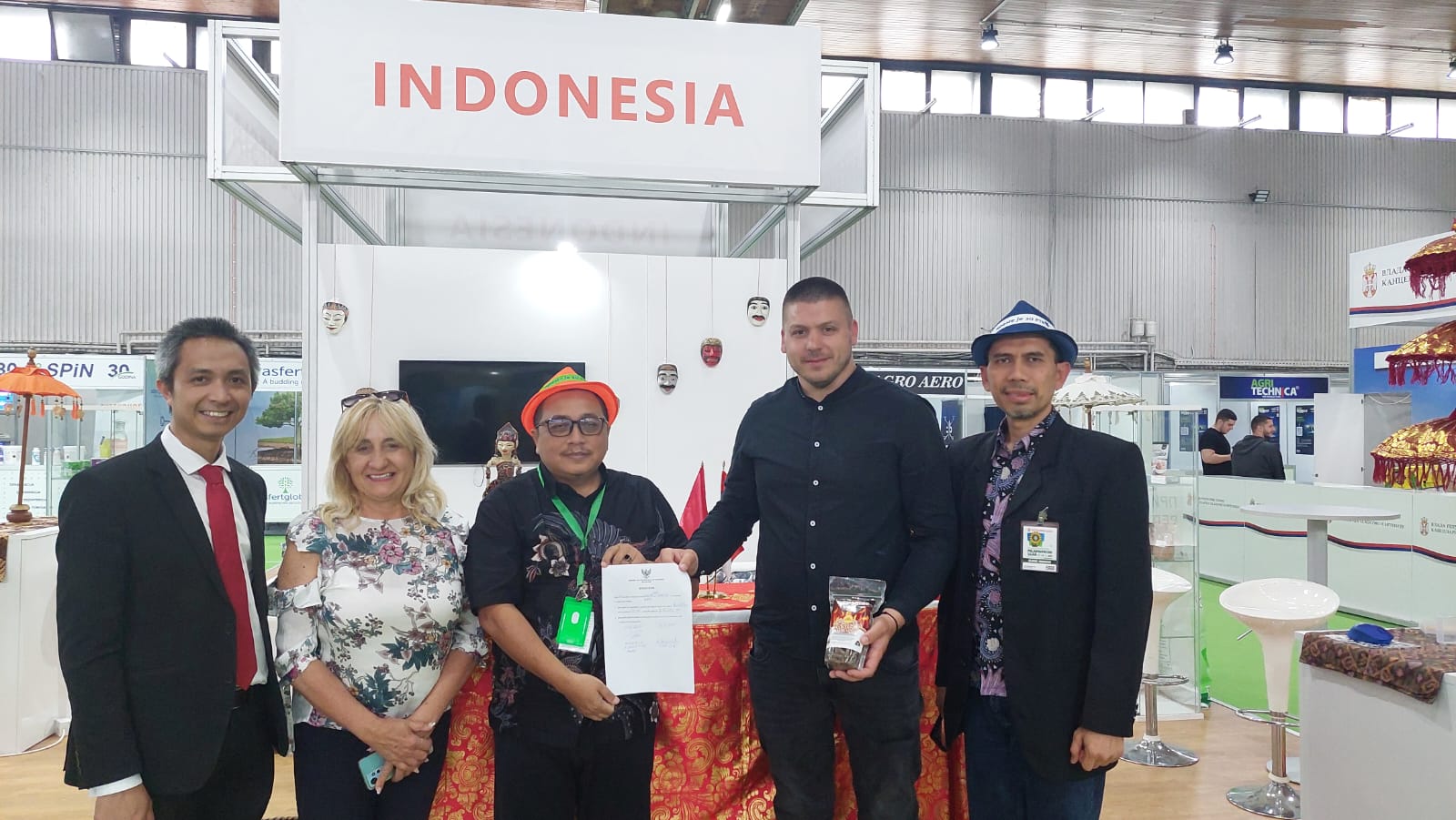 Produk Pertanian Indonesia Menembus Pasar Eropa melalui Partisipasi pada International Agricultural Fair di Serbia