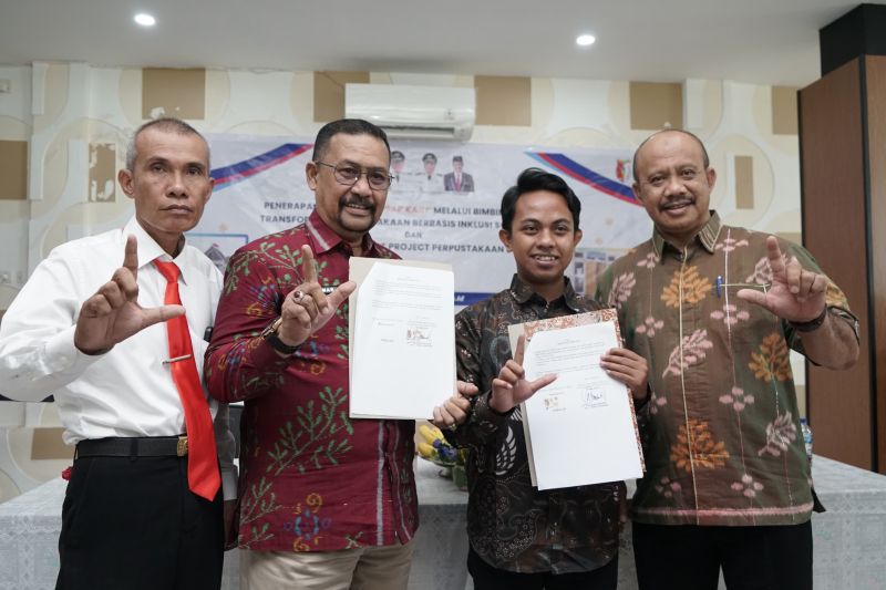 Pemkab Sigi Dorong Peran Aktif Masyarakat Manfaatkan Perpustakaan Desa Berbasis Inklusi Sosial