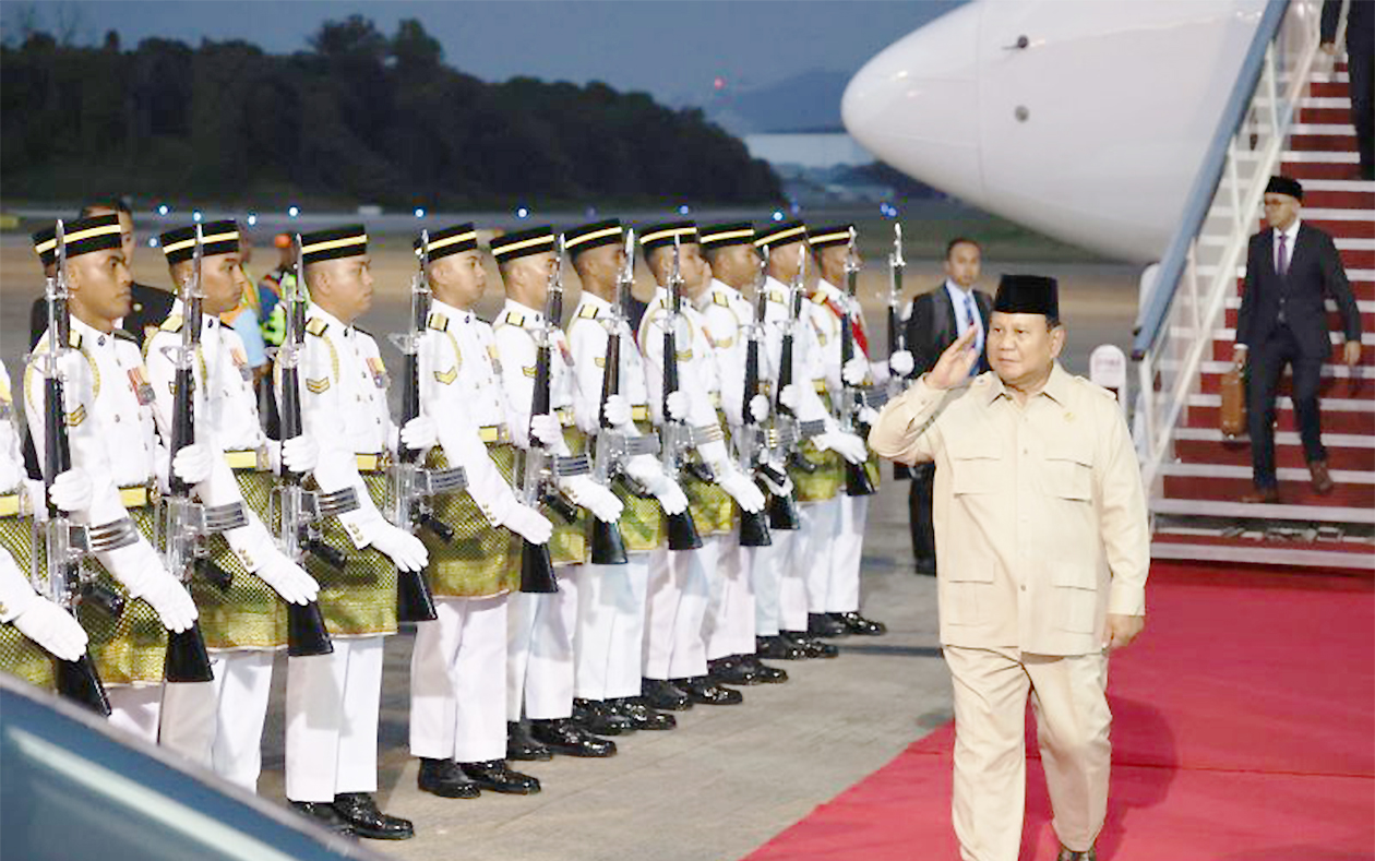 Presiden Prabowo Tiba di Malaysia