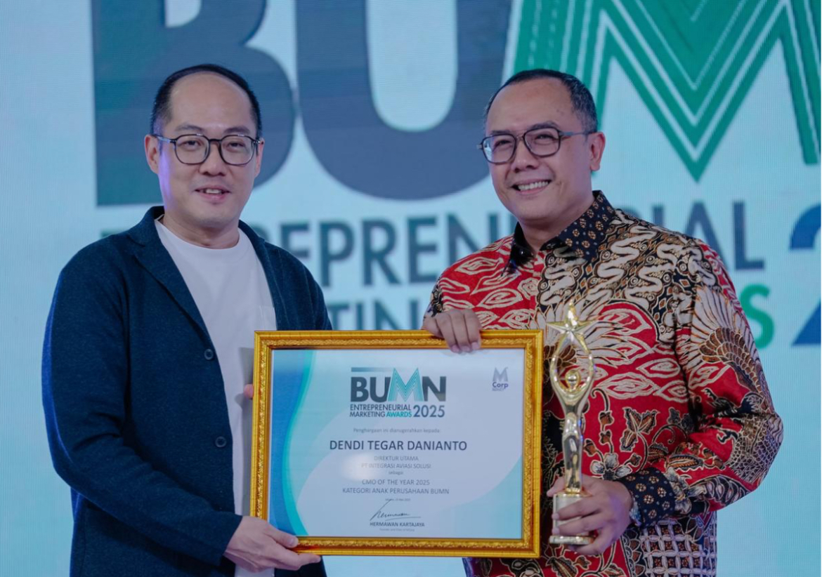 Di Anugerah BUMN Entrepreneurial Marketing Awards 2025, IAS Sabet Dua Penghargaan