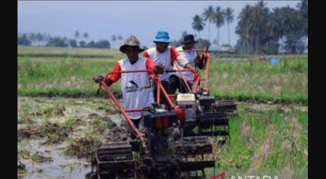 Gebrakan di Simeulue: Kementan Gratiskan Bajak Sawah Ribuan Hektare