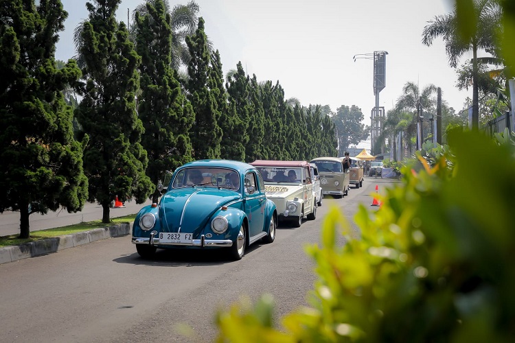 Keren! Ribuan Penggemar VW Berkumpul, Wali Kota Farhan Sebut Bandung Kota Volkswagen