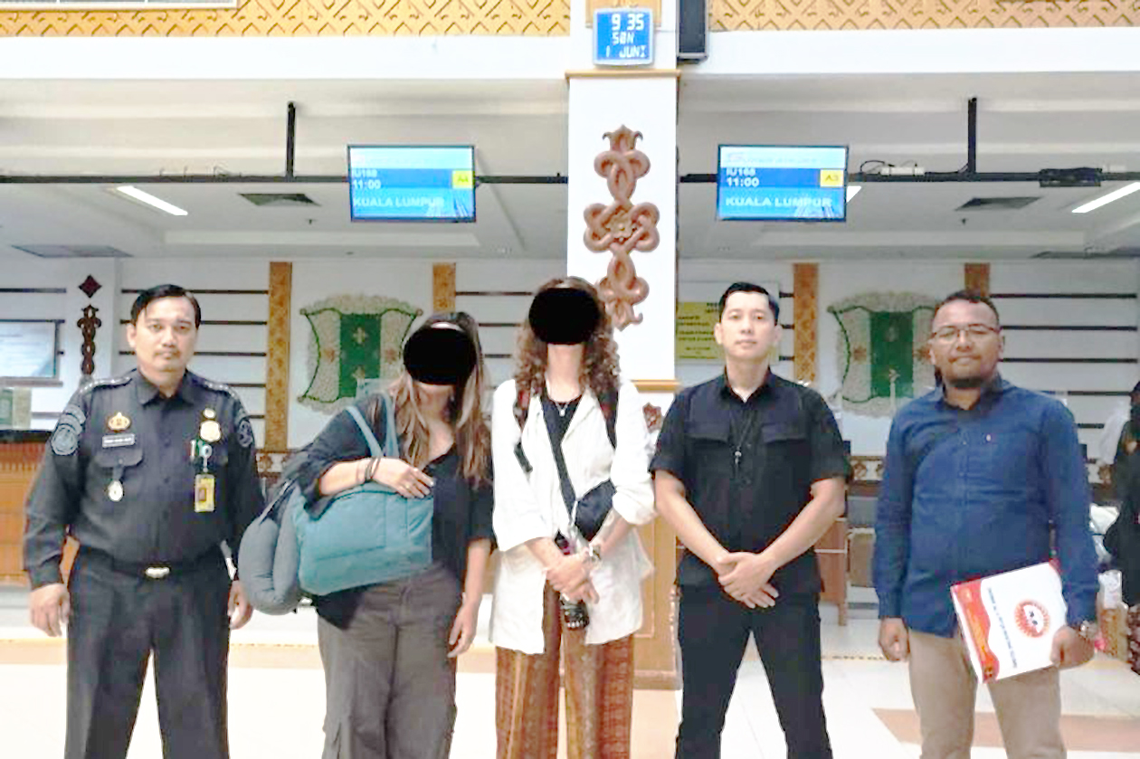 Langgar Izin Tinggal, Imigrasi Sabang Deportasi Dua WNA