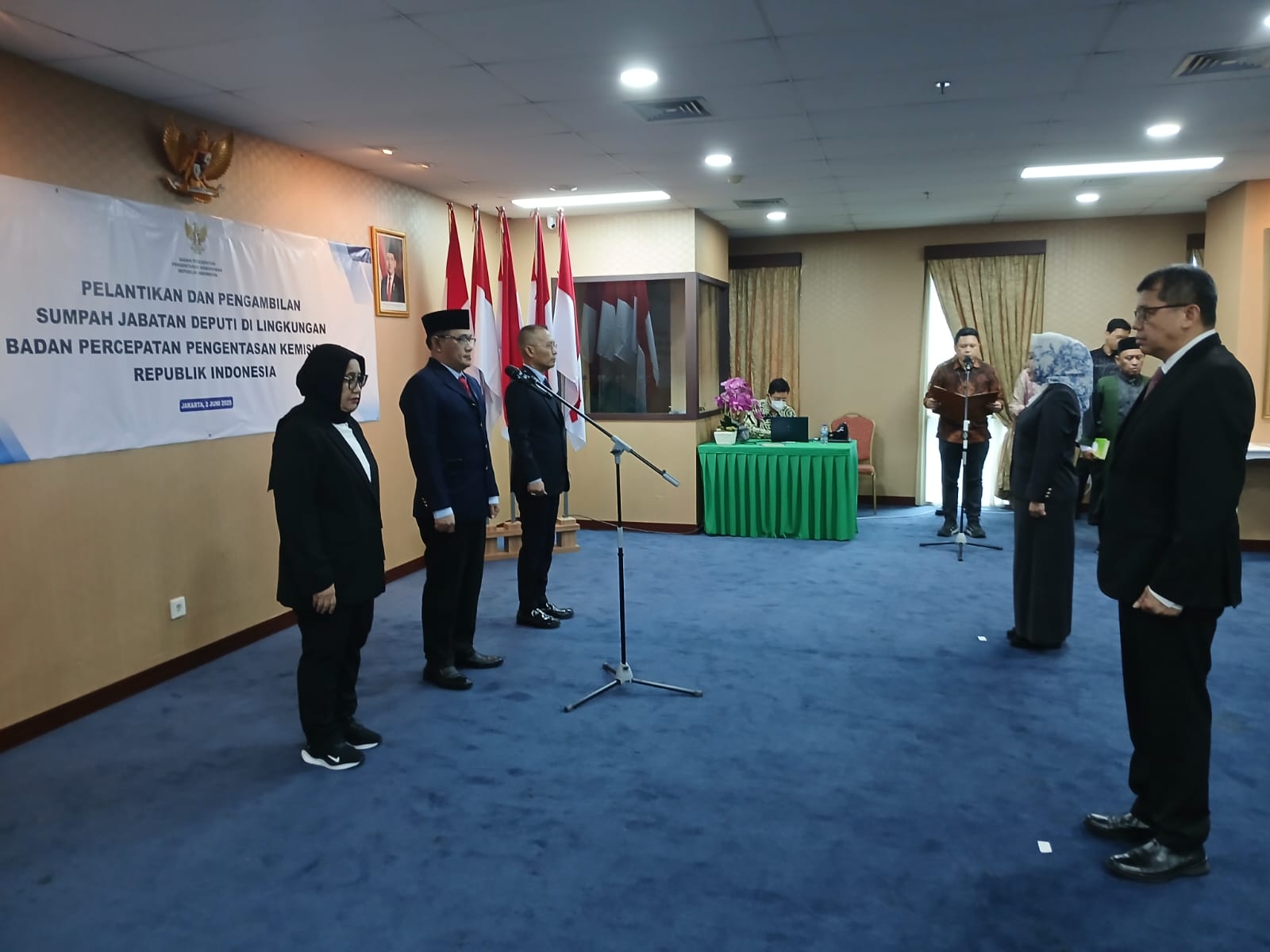 Perkuat Investasi Hijau untuk Percepat Pengentasan Kemiskinan, BP Taskin Lantik Birokrat Asal Lampung Zaidirina sebagai Deputi