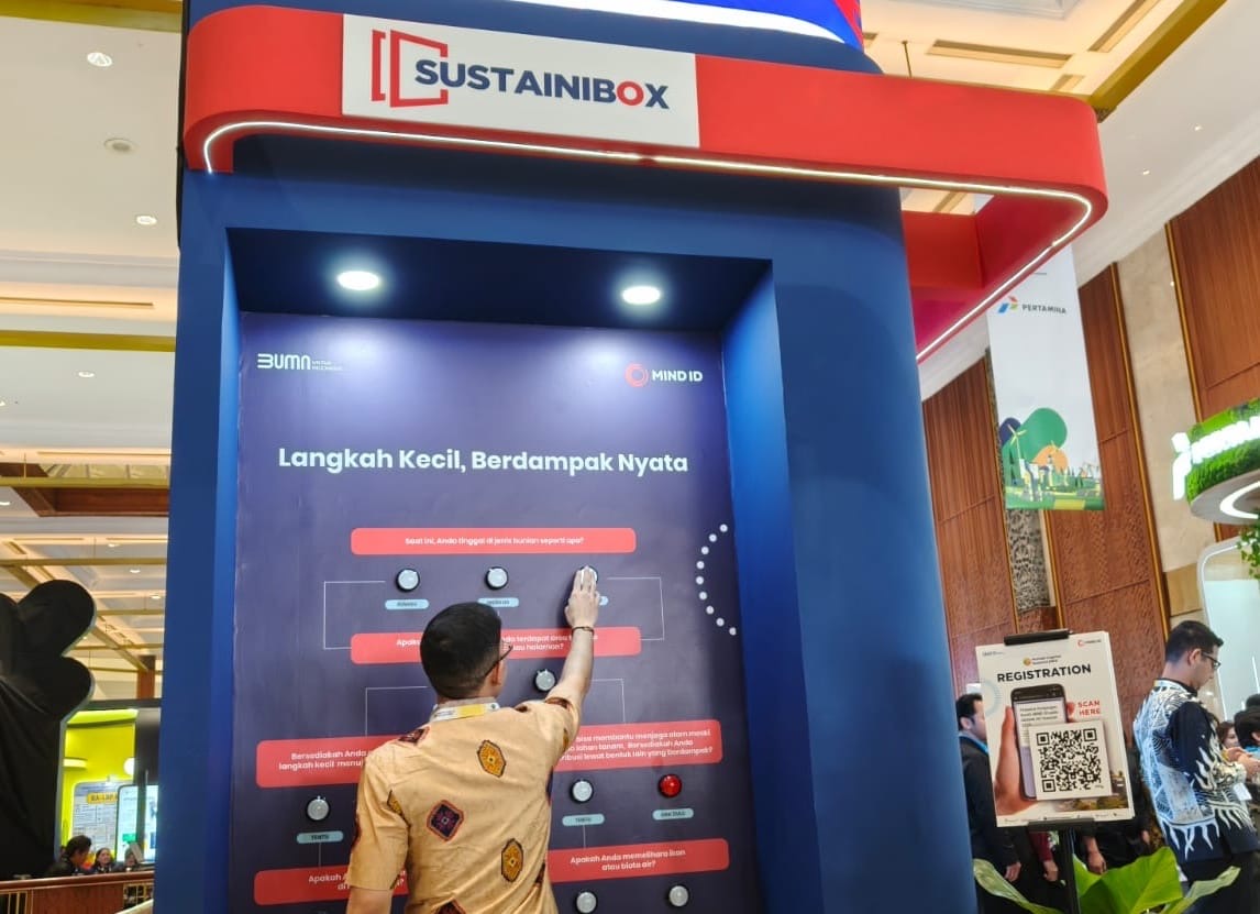 Ajak Lestarikan Lingkungan, MIND ID Hadirkan “Sustainibox” sebagai Edukasi Interaktif di HC Summit 2025