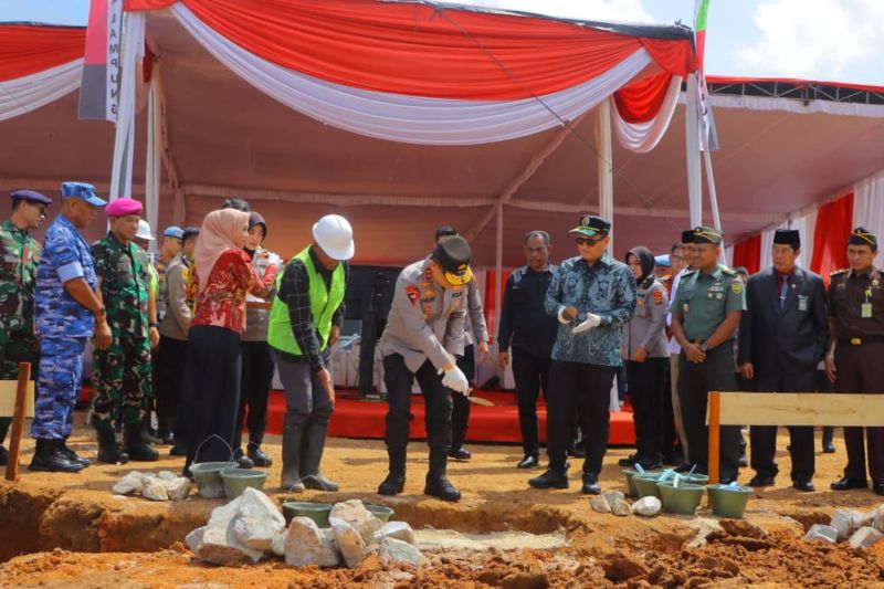 Polda Lampung Bangun Gudang Ketahanan Pangan Berkapasitas 18.000 Ton