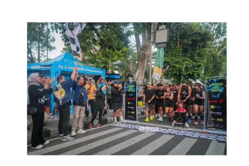 Keren, warga Mataram demam lari skena