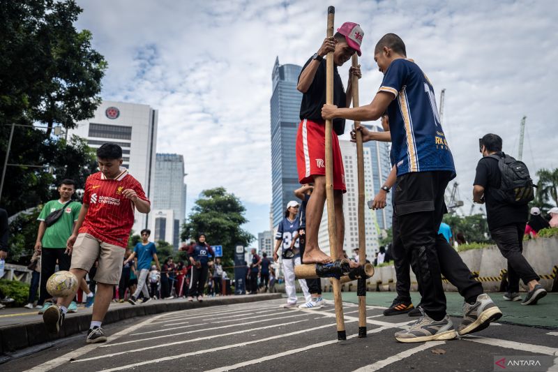 Polda Metro Jaya Dukung Penyelenggaraan Car Free Day di Lima Lokasi