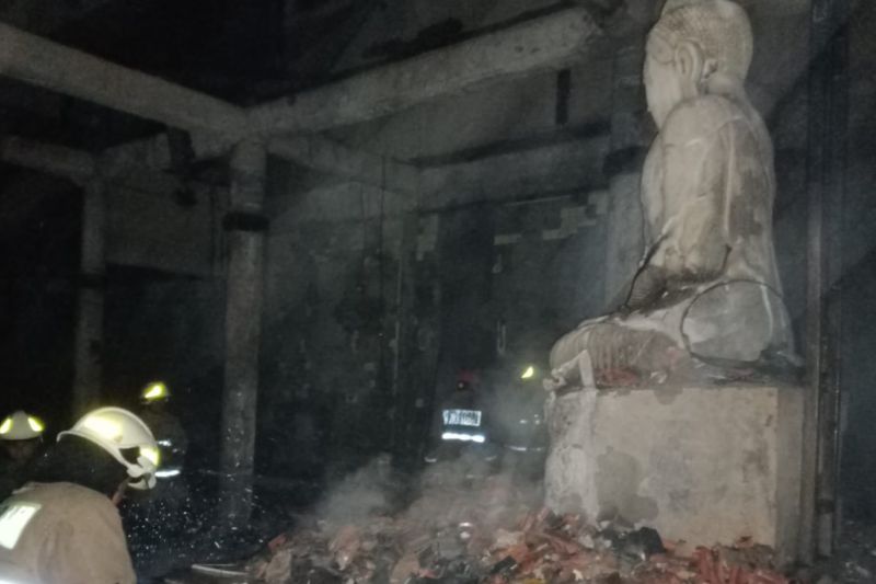 Vihara di Cilincing Terbakar, Kerugian Capai Rp1 Miliar