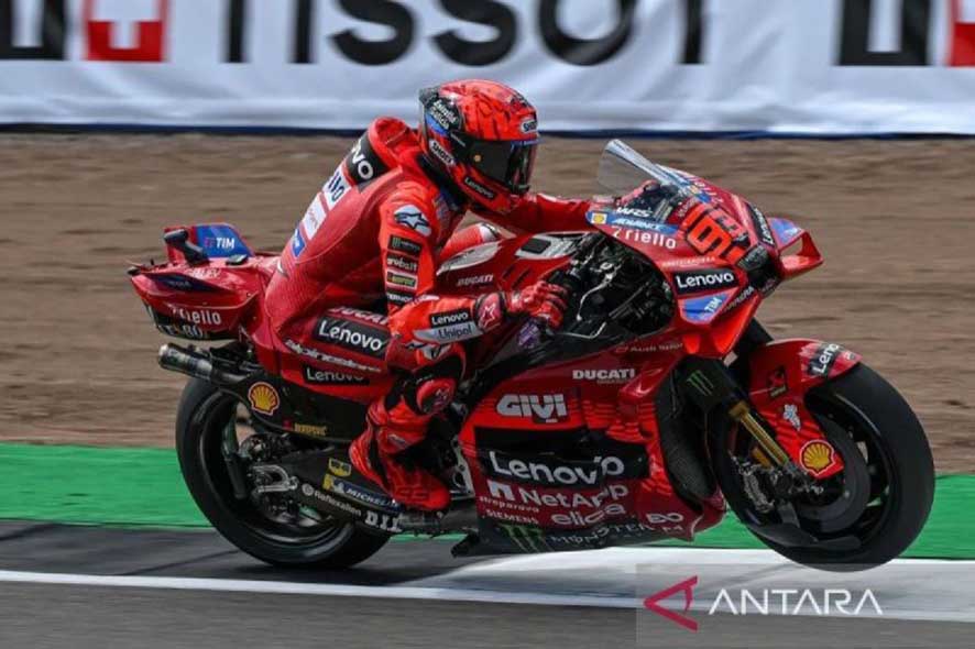 Marquez Mencoba Aerodinamika Baru di Sesi Tes MotoGP Aragon