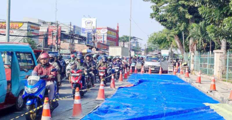  Macet Parah Imbas Proyek Halte Transjakarta, Hindari Jalan Raya Bogor Jaktim 