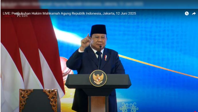 Prabowo: Demi Kesejahteraan, Gaji Hakim akan Dinaikkan 280 Persen