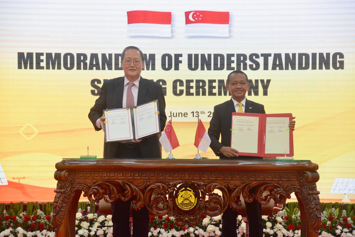 Indonesia-Singapura Sepakat Bangun Kawasan Industri Berkelanjutan