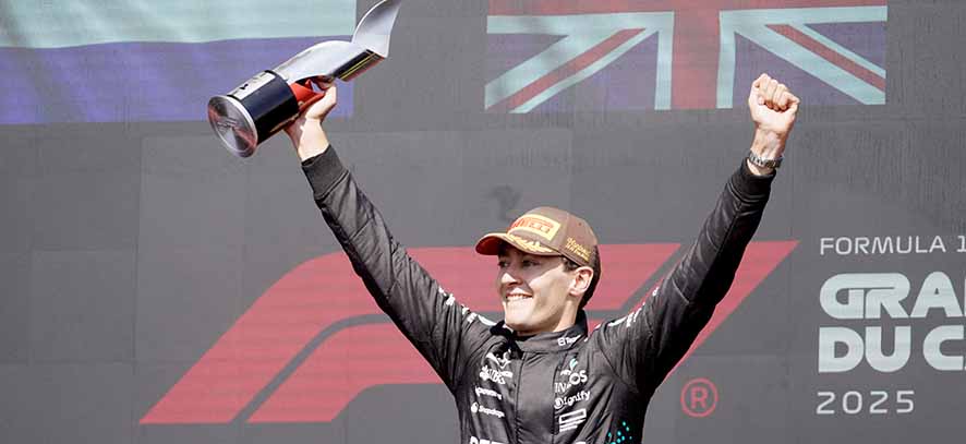 George Russell Tampil Dominan Rebut GP Kanada