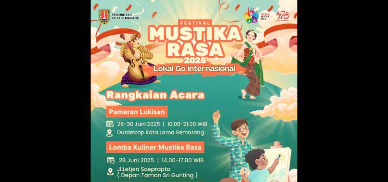 Festival Mustika Rasa Digelar Sambut Bulan Bung Karno di Semarang