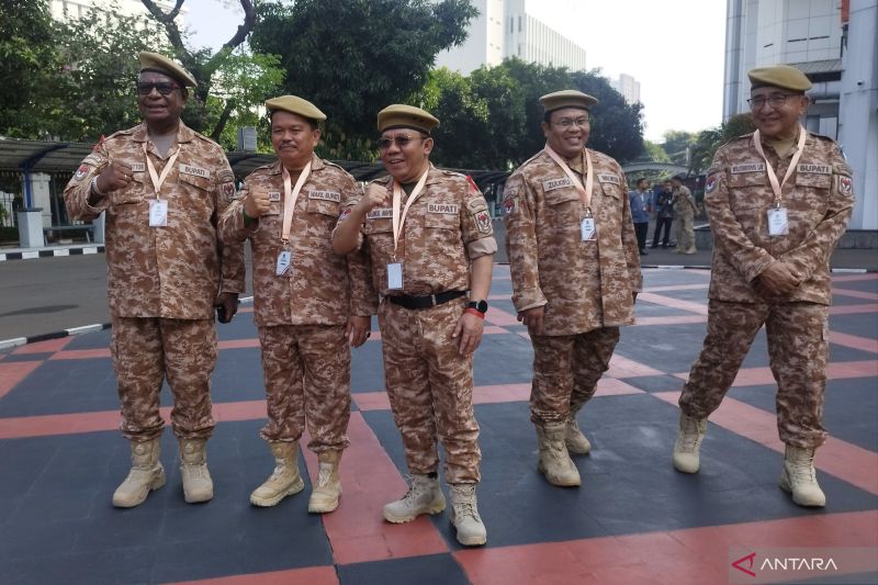 Retret Kepala Daerah Gelombang II Dimulai, 86 Peserta Pakai Seragam Loreng Cokelat 