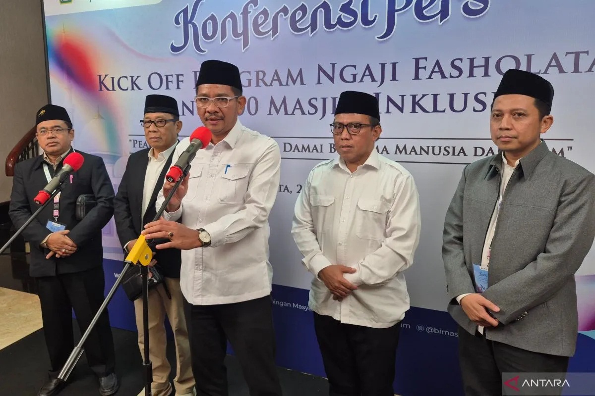 Kemenag Siapkan Rp15 Juta per Masjid, Wujudkan 1.000 Masjid Inklusif yang Ramah Lansia dan Disabilitas