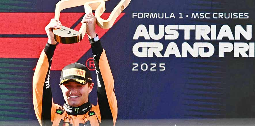 McLaren Dominasi  Grand Prix Austria