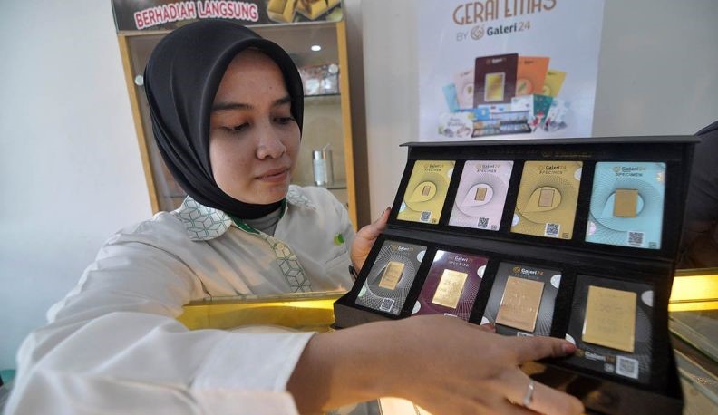 Harga Jual Emas di Pegadaian di Hari Pertama Bulan Juli Kompak Turun