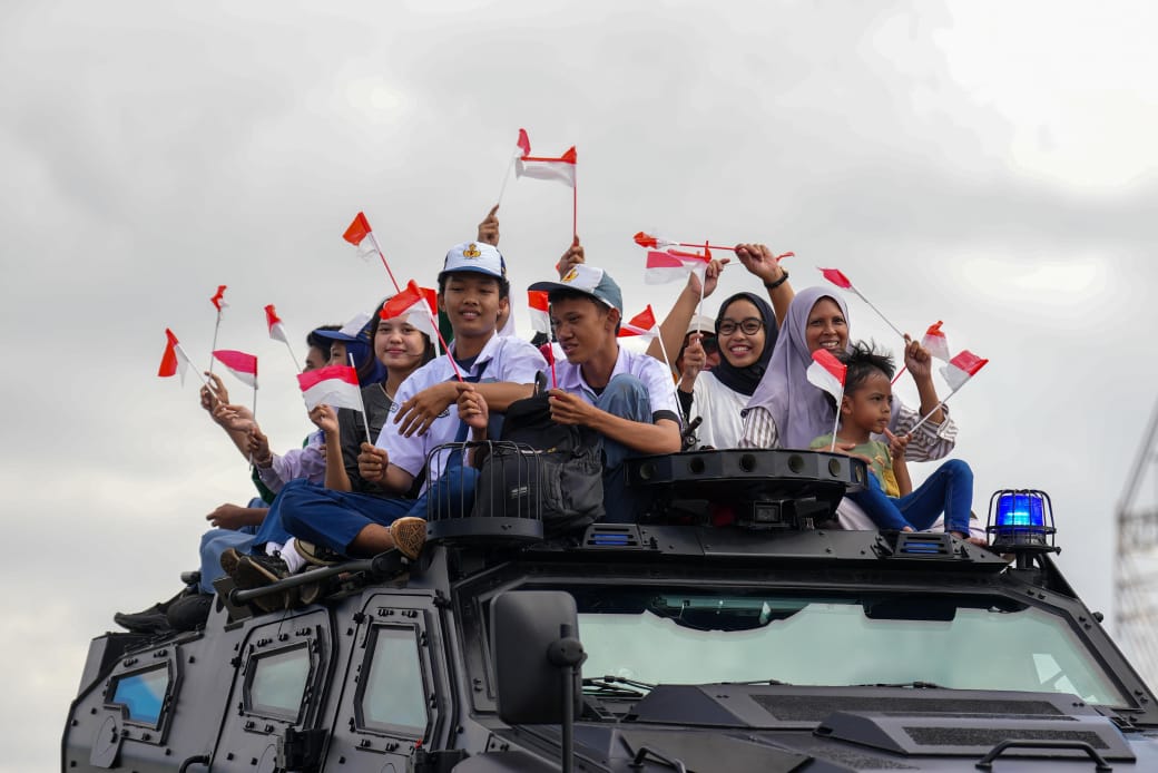 HUT Bhayangkara Dimeriahkan Pecinta NKRI, Wujud Nyata Polri Mengayomi Rakyat