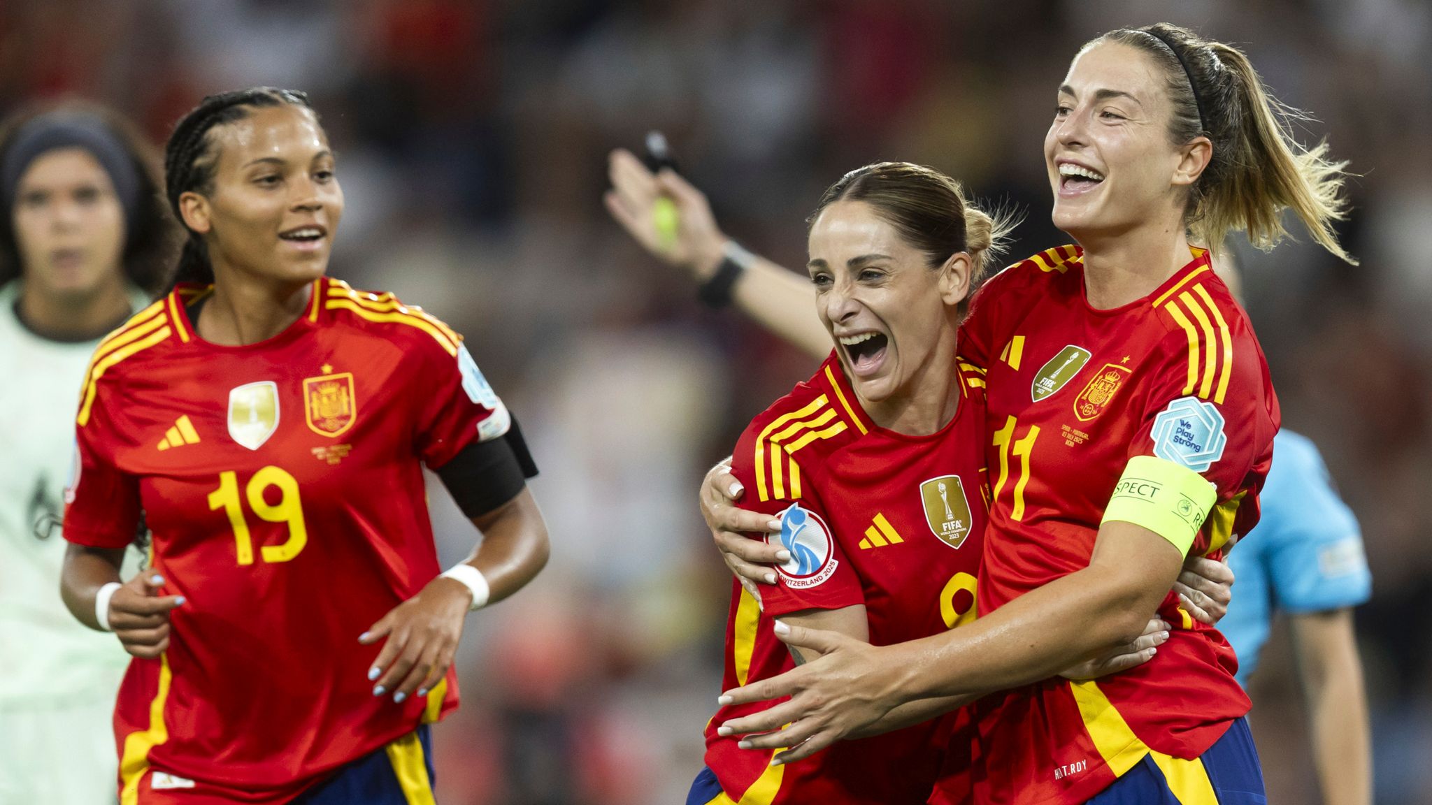 Spanyol Bungkam Portugal 5-0, Tebar Ancaman di Euro Wanita 2025