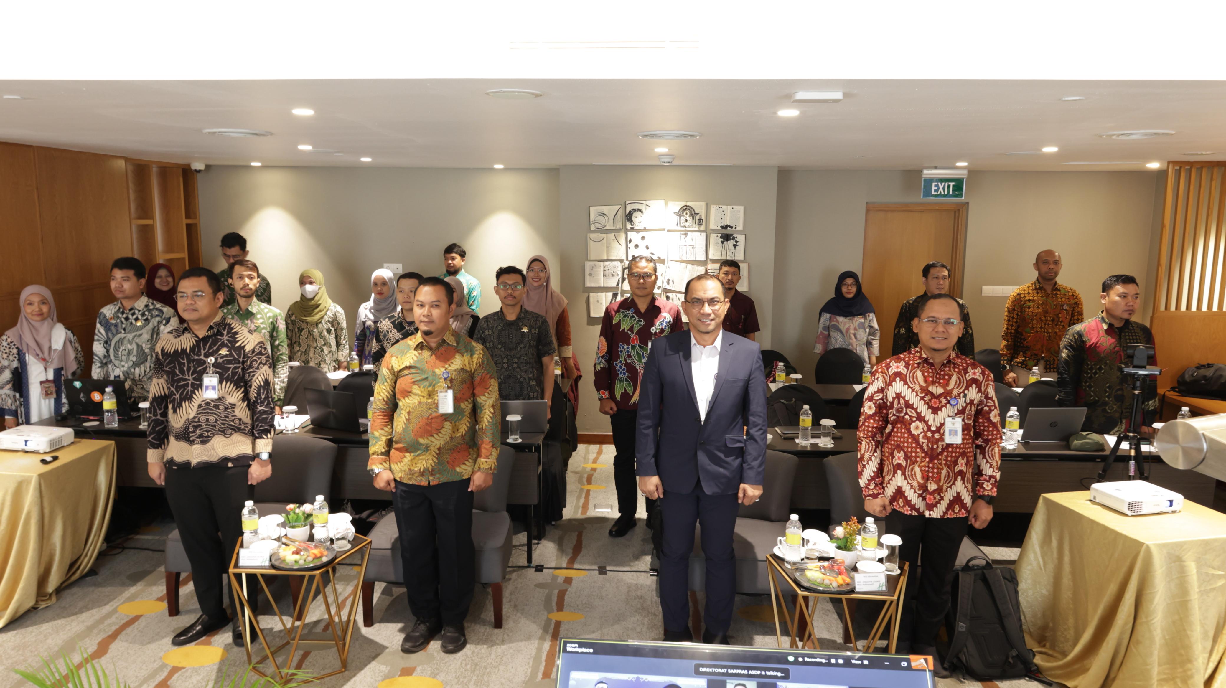 Tingkatkan Pelayanan Penyebrangan, Ditjen Hubdat Gelar Bimtek Pemeriksaan SPM Kapal