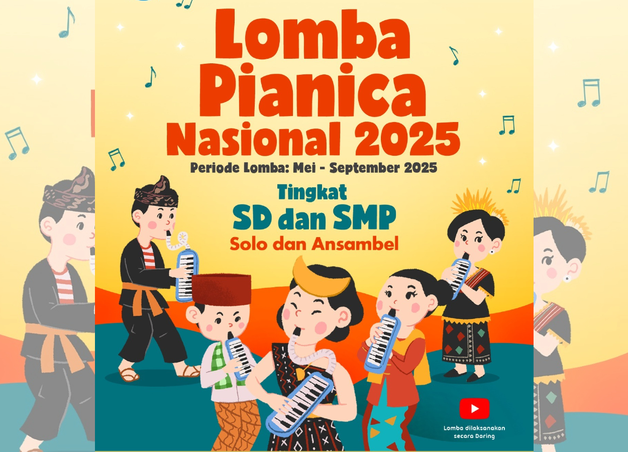 Lomba Pianica Nasional 2025 Resmi Dibuka, Ajak Pelajar SD dan SMP Ekspresikan Cinta Budaya Lewat Musik