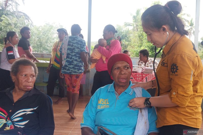 Warga Antusias Partisipasi Program CKG di Puskesmas Bupul Merauke