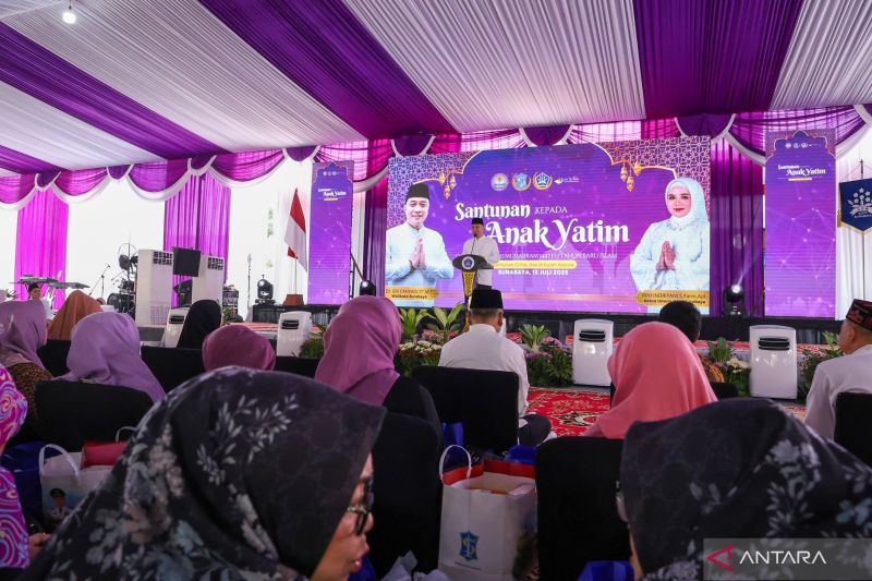 Sinergi Pemkot–GOW Surabaya Santuni Lebih dari Seribu Anak Yatim