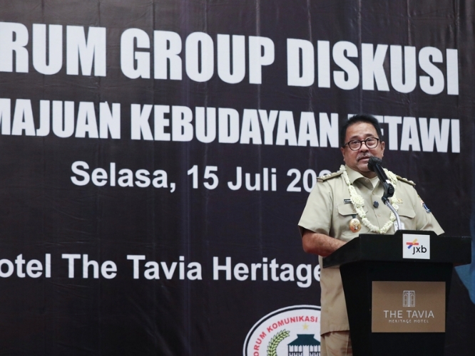 Wagub DKI Jakarta Berharap Lembaga Adat Masyarakat Betawi Segera Terbentuk Tahun Ini