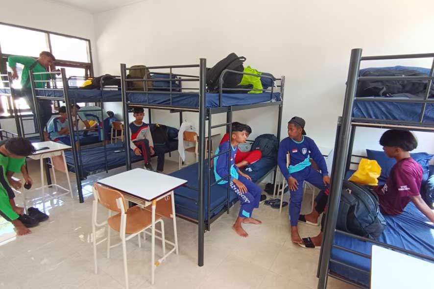 100 Siswa Sekolah Rakyat Pacitan Mulai Menempati Asrama
