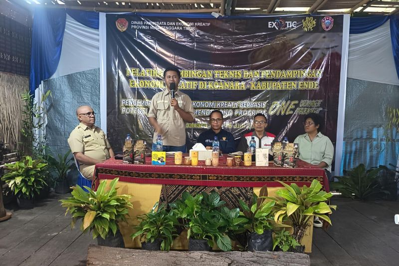 Dispar NTT Dorong Pengembangan Ekraf Berbasis Potensi Lokal di Ende