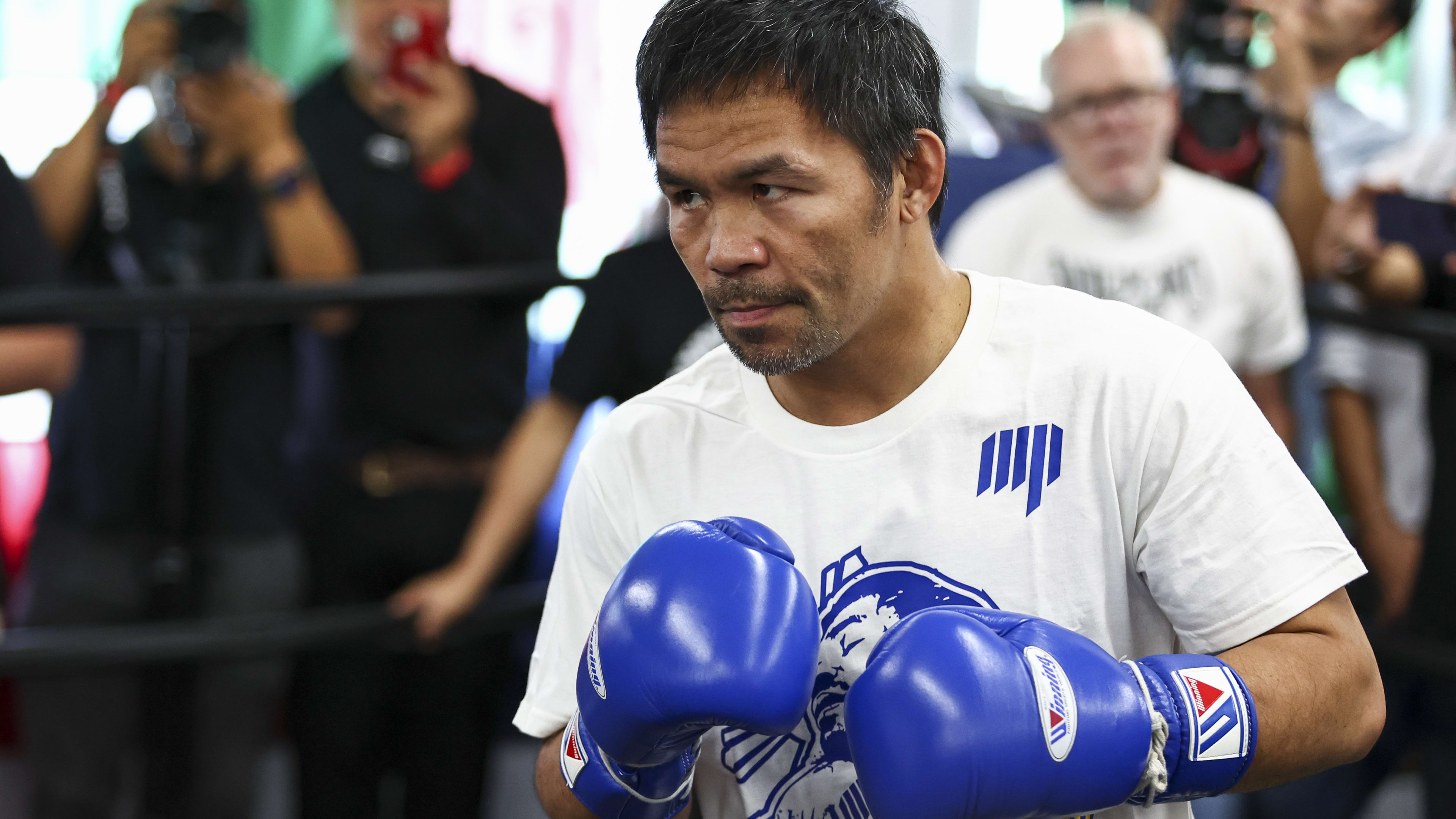 Pacquiao Siap Guncang Dunia Lagi di Usia 46 Tahun, Tantang Barrios di Las Vegas