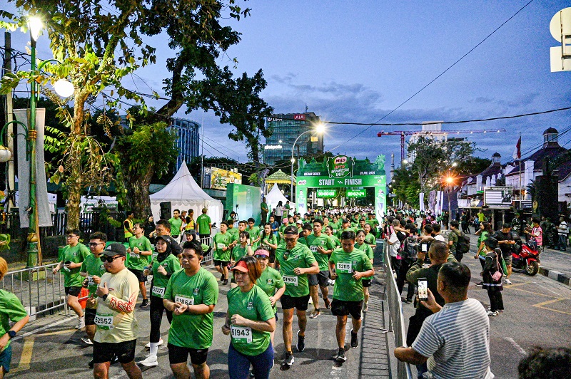 Road to Milo Activ Indonesia Race 2025 di Kota Medan, Diikuti 4.200 Pelari