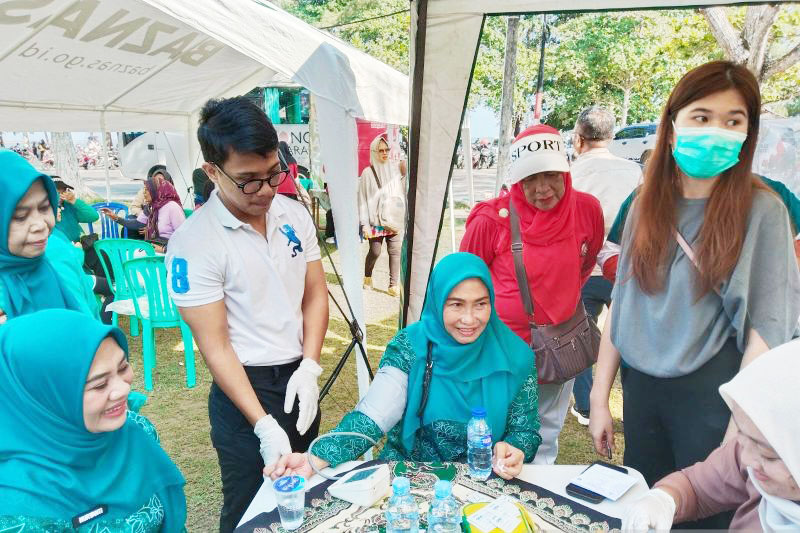 Baznas Belitung Buka Layanan Pemeriksaan Kesehatan Gratis