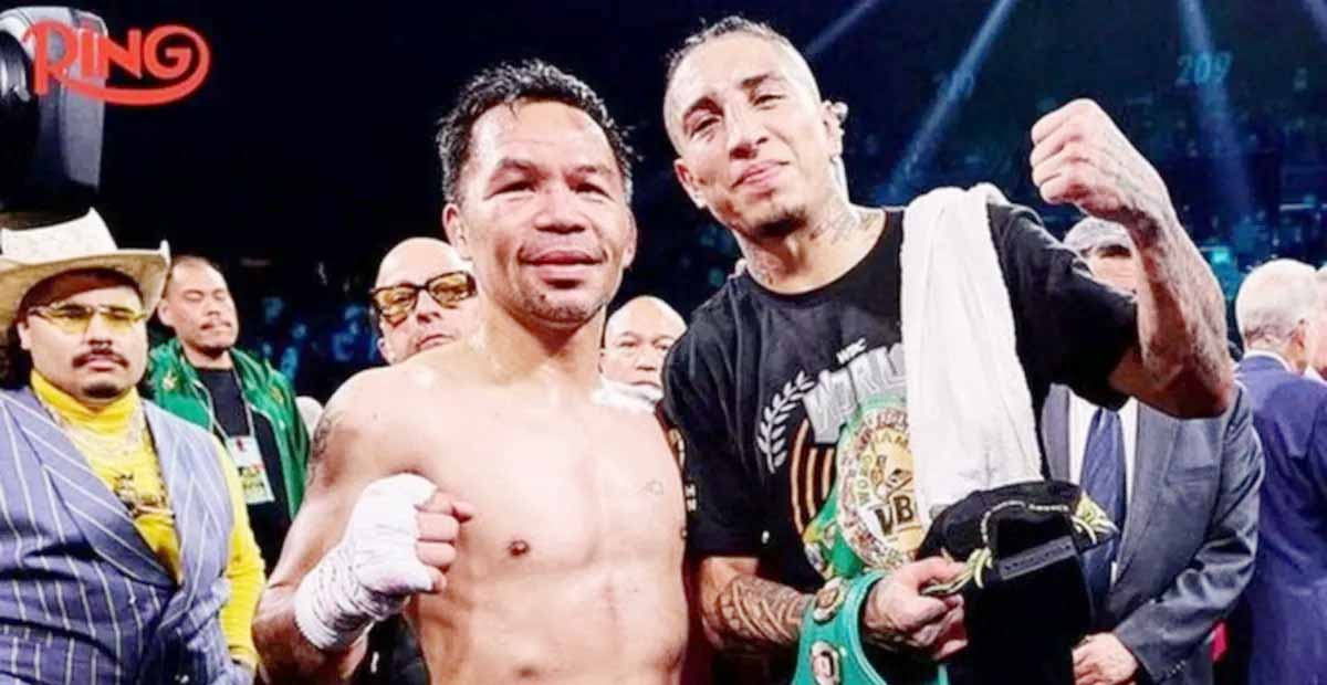 Juara WBC Mario Barrios Akui Pacquiao Masih Sangat Menyulitkan