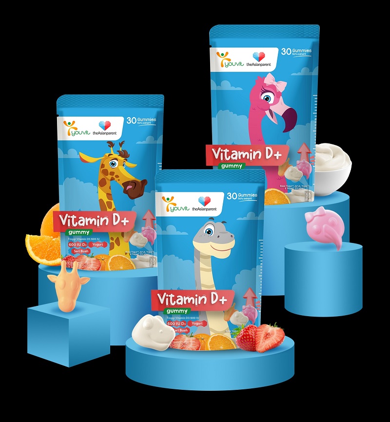 Youvit Rilis Produk Vitamin D yang Aman Bagi Anak
