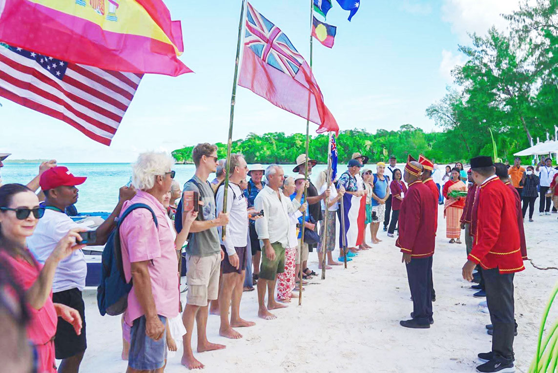 Malra Sambut Wisatawan Mancanegara Peserta Sail to Indonesia 2025