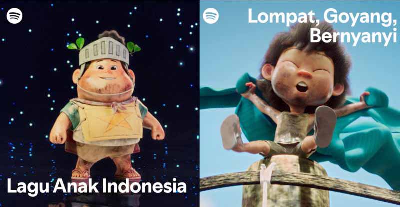 Ramaikan Hari Anak Nasional, "Jumbo" Warnai Playlist Anak di Spotify