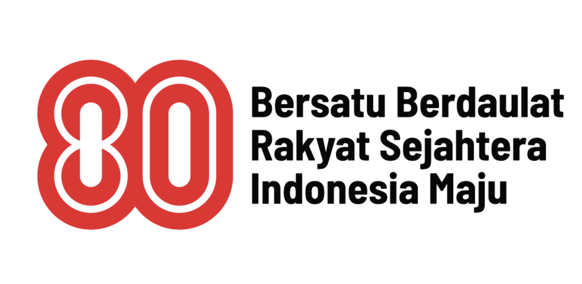 Logo HUT ke-80 RI Gaungkan Makna Infinity, Simbol Tak Terputus Menuju Indonesia Superpower!