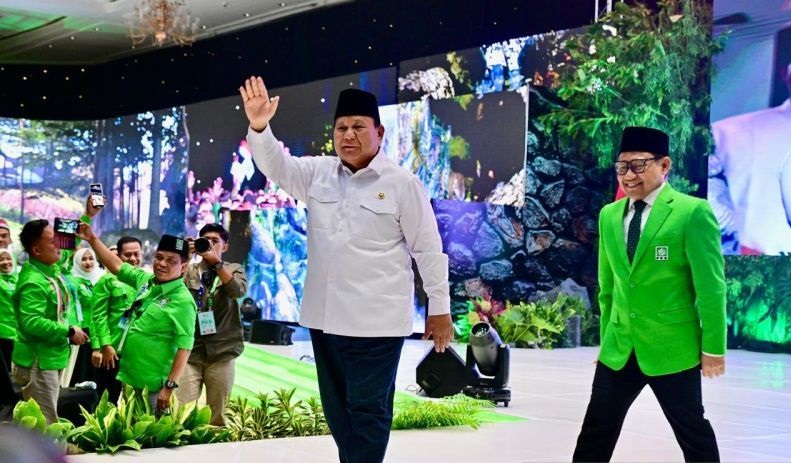 Prabowo Puji Pidato Ma'ruf Amin Soal Pasal 33 UUD 1945