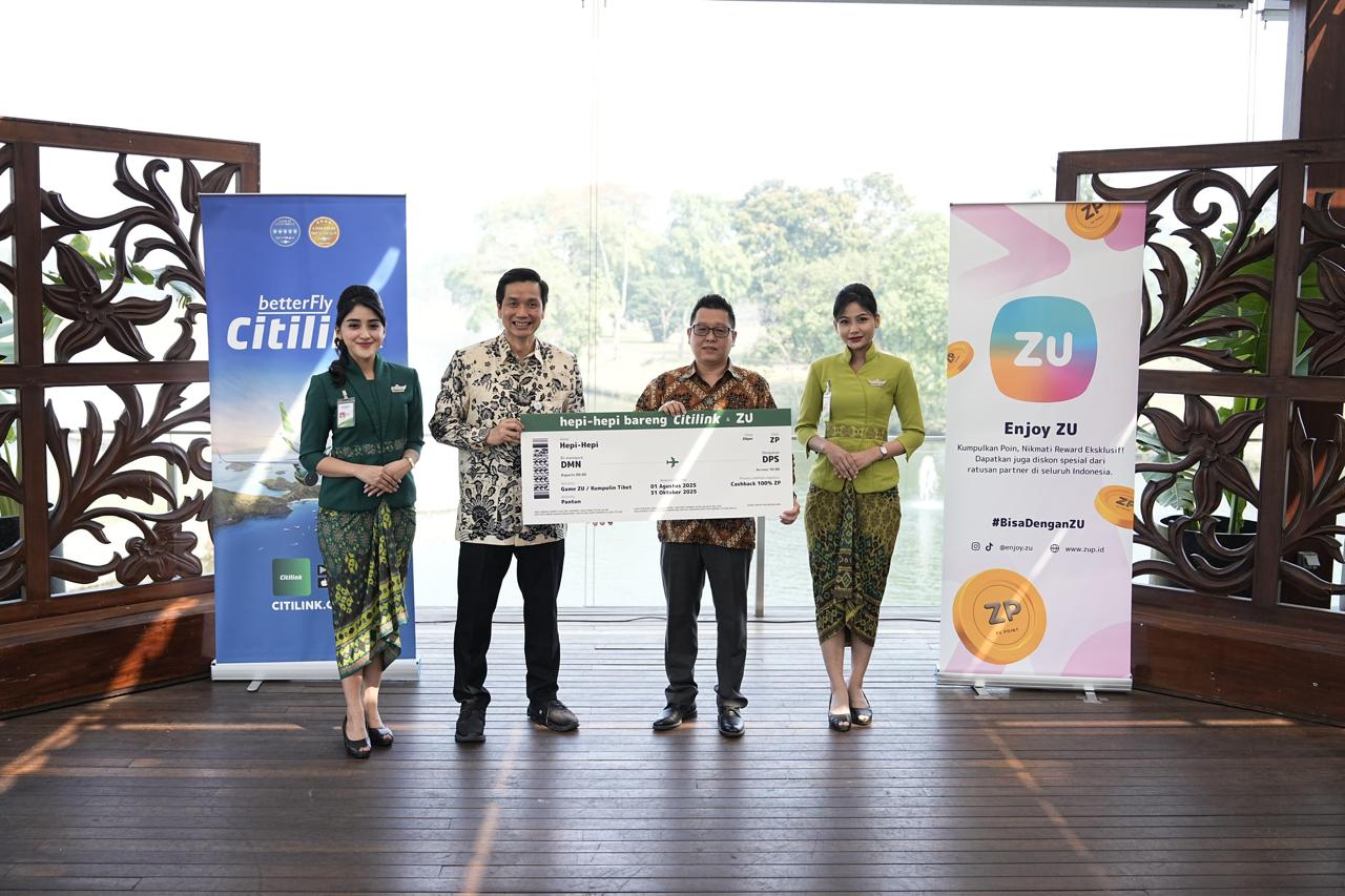 Gandeng ZU, Citilink Hadir Program Loyalitas Terpadu
