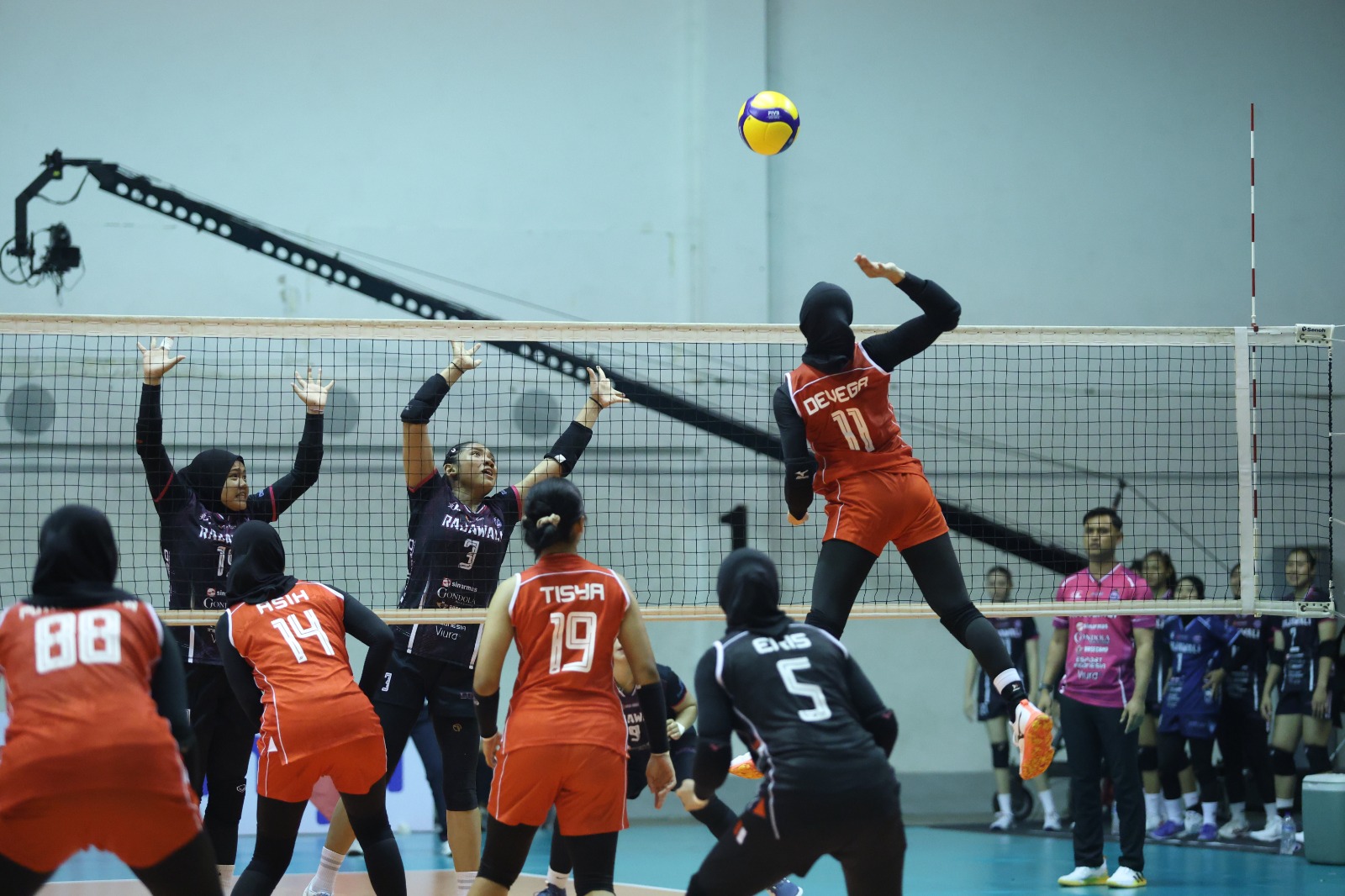 Hasil Volley Cup 2025, Tim Bola Voli  Putri Senior dan U-21 Raih Kemenangan Meyakinkan