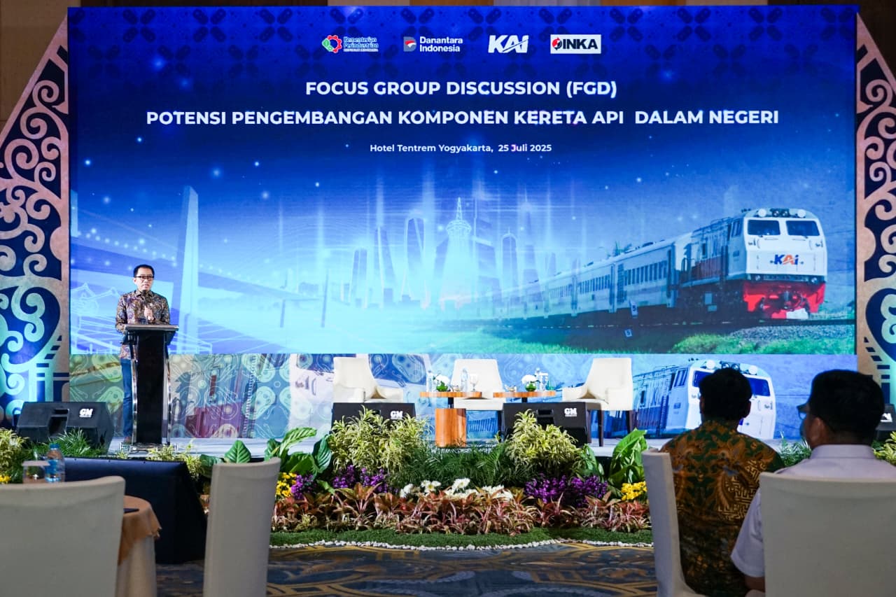 Pacu Daya Saing Industri Perkeretaapian, Wamenperin Tekankan Penguatan Komponen Lokal